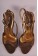Sandales brillantes - bronze